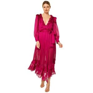 Misa Los Angeles Gabriella Dress In Fuchsia S LIMITED SALE